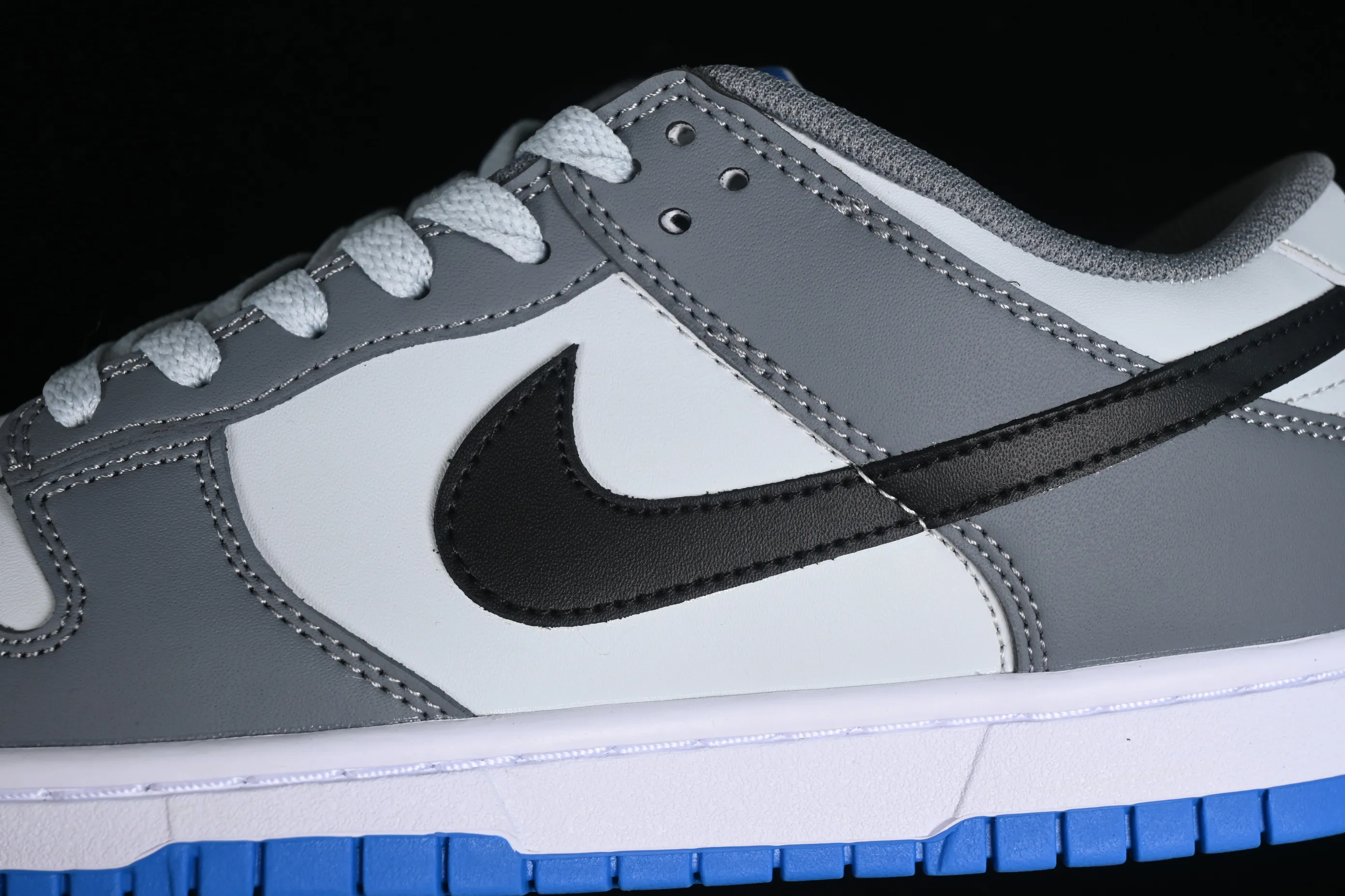 All categories Nk SB Dunk series Nk SB Dunk Low low-top sneakers Nk Dunk Low white blue gray SB low-top casual sneakers FB9109-001